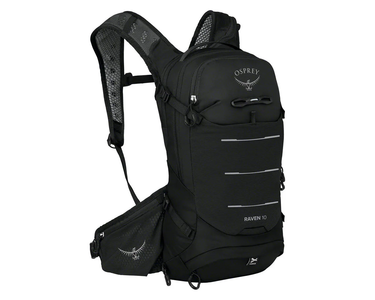 Osprey Raven 10 Hydration Pack (Black) - view 2